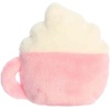 Aurora Adorable Palm Pals Harper Heart Latte Stuffed Animal – Fun Seasonal Plush For Kids and Adult Collectors – Perfect for Decorating Rooms and Valentine’s Day – Pink 5.5 Inches
