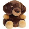 Aurora Adorable Palm Pals Houdini Dachshund Stuffed Animal – Fun Collectible Plush for Kids and Adult Collectors – Perfect for Decorating Rooms and Birthday Gifts – Brown 4.5 Inches