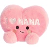 Aurora Adorable Palm Pals I Love Nana Heart Stuffed Animal – Fun Collectible Plush For Grandmothers – A Gift of Affection to Express Love – Pink 5 Inches