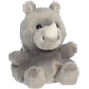 Aurora Adorable Palm Pals Jambo Rhino Stuffed Animal – Fun Collectible Plush for Kids and Adult Collectors – Perfect for Decorating Rooms and Birthday Gifts – Gray 5 Inches