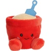 Aurora Adorable Palm Pals June Sand Bucket Stuffed Animal – Fun Collectible Plush for Kids and Adult Collectors – Perfect for Decorating Rooms and Birthday Gifts – Red 4 Inches