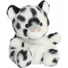 Aurora® Adorable Palm Pals™ Kaia Snow Leopard™ Stuffed Animal – Fun Collectible Plush for Kids and Adult Collectors – Perfect for Decorating Rooms and Birthday Gifts – White 5 Inches