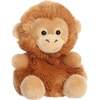 Aurora Adorable Palm Pals Karen Orangutan Stuffed Animal – Fun Collectible Plush for Kids and Adult Collectors – Perfect for Decorating Rooms and Birthday Gifts – Brown 5 Inches