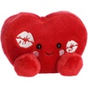 Aurora Adorable Palm Pals Kimi Kisses Heart Stuffed Animal – Fun Seasonal Plush For Kids and Adult Collectors – Perfect for Decorating Rooms and Valentine’s Day – Red 5 Inches