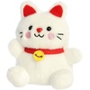 Aurora® Adorable Palm Pals™ Kota Lucky Cat™ Stuffed Animal – Fun Collectible Plush for Kids and Adult Collectors – Perfect for Decorating Rooms and Birthday Gifts – White 5 Inches