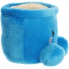 Aurora® Adorable Palm Pals™ Letti Latte™ Stuffed Animal – Fun Collectible Plush for Kids and Adult Collectors – Perfect for Decorating Rooms and Birthday Gifts – Blue 5 Inches