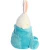 Aurora Adorable Palm Pals Lopi Bunny Latte Stuffed Animal – Fun Collectible Plush For Kids and Adult Collectors – Seasonal Plush For Easter Holiday – Blue 6 Inches