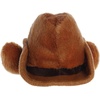 Aurora® Adorable Palm Pals™ Orville Cowboy Hat™ Stuffed Animal – Fun Collectible Plush for Kids and Adult Collectors – Perfect for Decorating Rooms and Birthday Gifts – Brown 5 Inches