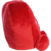 Aurora Adorable Palm Pals Party Sized Kimi Kisses Heart Stuffed Animal – Fun Seasonal Plush For Kids and Adult Collectors – Perfect for Decorating Rooms and Valentine’s Day – Red 12 Inches