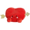 Aurora Adorable Palm Pals Party Sized Romeo Cupid Heart Stuffed Animal – Fun Seasonal Plush For Kids and Adult Collectors – Perfect for Decorating Rooms and Valentine’s Day – Red 8 Inches