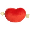 Aurora Adorable Palm Pals Party Sized Romeo Cupid Heart Stuffed Animal – Fun Seasonal Plush For Kids and Adult Collectors – Perfect for Decorating Rooms and Valentine’s Day – Red 8 Inches