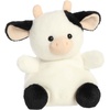 Aurora® Adorable Palm Pals™ Party Sized Sweetie Cow™ Stuffed Animal – Fun Collectible Plush for Kids and Adult Collectors – Perfect for Decorating Rooms and Birthday Gifts – White 8 Inches