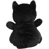 Aurora Adorable Palm Pals Party Sized Twilight Black Cat Stuffed Animal – Fun Characters Now in Bigger Sizes – Perfect for Decorating Rooms and Birthday Gifts – Black 7.5 Inches