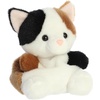 Aurora® Adorable Palm Pals™ Peebs Calico Cat™ Stuffed Animal – Fun Collectible Plush for Kids and Adult Collectors – Perfect for Decorating Rooms and Birthday Gifts – White 5 Inches