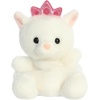 Aurora® Adorable Palm Pals™ Priscilla Princess Kitty™ Stuffed Animal – Fun Collectible Plush for Kids and Adult Collectors – Perfect for Decorating Rooms and Birthday Gifts – White 5 Inches