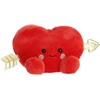 Aurora Adorable Palm Pals Romeo Cupid Heart Stuffed Animal – Fun Seasonal Plush For Kids and Adult Collectors – Perfect for Decorating Rooms and Valentine’s Day – Red 5 Inches