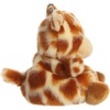 Aurora® Adorable Palm Pals™ Safara Giraffe™ Stuffed Animal – Fun Collectible Plush for Kids and Adult Collectors – Perfect for Decorating Rooms and Birthday Gifts – Brown 4.5 Inches