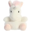Aurora® Adorable Palm Pals™ Sassy Unicorn™ Stuffed Animal – Fun Collectible Plush for Kids and Adult Collectors – Perfect for Decorating Rooms and Birthday Gifts – White 4.5 Inches