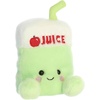 Aurora® Adorable Palm Pals™ Sippy Apple Juice™ Stuffed Animal – Fun Collectible Plush for Kids and Adult Collectors – Perfect for Decorating Rooms and Birthday Gifts – Green 5 Inches