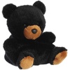 Aurora® Adorable Palm Pals™ Sleepy Bear™ Stuffed Animal – Fun Collectible Plush for Kids and Adult Collectors – Perfect for Decorating Rooms and Birthday Gifts – Black 4.5 Inches