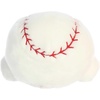 Aurora® Adorable Palm Pals™ Slugger Baseball™ Stuffed Animal – Pocket-Sized Play – Collectable Fun – White 5 Inches