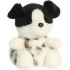 Aurora® Adorable Palm Pals™ Snorkels Black & White Dog™ Stuffed Animal – Fun Collectible Plush for Kids and Adult Collectors – Perfect for Decorating Rooms and Birthday Gifts – 4.5 Inches