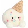 Aurora® Adorable Palm Pals™ Sprinkle Ice Cream™ Stuffed Animal – Fun Collectible Plush for Kids and Adult Collectors – Perfect for Decorating Rooms and Birthday Gifts – White 5 Inches