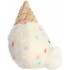 Aurora® Adorable Palm Pals™ Sprinkle Ice Cream™ Stuffed Animal – Fun Collectible Plush for Kids and Adult Collectors – Perfect for Decorating Rooms and Birthday Gifts – White 5 Inches