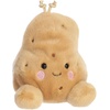 Aurora Adorable Palm Pals Spudrick Potato Stuffed Animal – Fun Collectible Plush for Kids and Adult Collectors – Perfect for Decorating Rooms and Birthday Gifts – Brown 4 Inches
