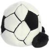 Aurora® Adorable Palm Pals™ Striker Soccerball™ Stuffed Animal – Fun Collectible Plush for Kids and Adult Collectors – Perfect for Decorating Rooms and Birthday Gifts – Black 4 Inches