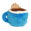 Aurora® Adorable Palm Pals™ Tariq Coffee & Donut™ Stuffed Animal – Fun Collectible Plush For Kids and Adult Collectors – Perfect for Decorating Rooms and Birthday Gifts – Blue 5 Inches