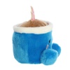 Aurora® Adorable Palm Pals™ Tariq Coffee & Donut™ Stuffed Animal – Fun Collectible Plush For Kids and Adult Collectors – Perfect for Decorating Rooms and Birthday Gifts – Blue 5 Inches
