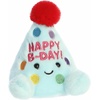 Aurora® Adorable Palm Pals™ Viva Party Hat™ Stuffed Animal – Fun Collectible Plush for Kids and Adult Collectors – Perfect for Decorating Rooms and Birthday Gifts – Blue 4 Inches
