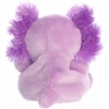 Aurora® Adorable Palm Pals™ Xavier Purple Axolotl™ Stuffed Animal – Fun Collectible Plush for Kids and Adult Collectors – Perfect for Decorating Rooms and Birthday Gifts – Purple 5 Inches