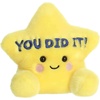 Aurora Adorable Palm Pals You Did It Star Stuffed Animal – Fun Collectible Plush for Kids and Adult Collectors – A Gift of Affection to Express Congratulations – Yellow 5 Inches