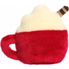 Aurora® Festive Palm Pals™ Cassia Hot Cocoa™ Stuffed Animal – Fun Collectible Plush for Kids and Adult Collectors – Perfect for Holiday Decorations or Gifts – Red 5 Inches