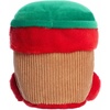 Aurora® Festive Palm Pals™ Jo Peppermint Mocha™ Stuffed Animal – Fun Collectible Plush for Kids and Adult Collectors – Perfect for Holiday Decorations or Gifts – Red 4.5 Inches