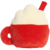 Aurora Festive Palm Pals Klaas Santa Cocoa Stuffed Animal – Fun Seasonal Plush for Kids and Adult Collectors – Perfect for Holiday Decorations or Gifts – Red 5.5 Inches