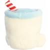 Aurora® Festive Palm Pals™ Kris Milk™ Stuffed Animal – Fun Collectible Plush for Kids and Adult Collectors – Perfect for Holiday Decorations or Gifts – White 4 Inches