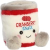 Aurora Festive Palm Pals Quinn Cranberry Sauce Stuffed Animal – Fun Seasonal Plush for Kids and Adult Collectors – Perfect for Holiday Decorations or Gifts – Multicolor 4 Inches