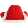 Aurora Festive Palm Pals Santa Cowboy Hat Stuffed Animal – Fun Seasonal Plush for Kids and Adult Collectors – Perfect for Holiday Decorations or Gifts – Red 5 Inches