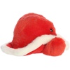 Aurora Festive Palm Pals Santa Cowboy Hat Stuffed Animal – Fun Seasonal Plush for Kids and Adult Collectors – Perfect for Holiday Decorations or Gifts – Red 5 Inches