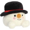 Aurora Festive Palm Pals Sven Snowman Stuffed Animal – Fun Seasonal Plush for Kids and Adult Collectors – Perfect for Holiday Decorations or Gifts – White 4.5 Inches