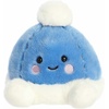 Aurora® Festive Palm Pals™ Vail Beanie™ Stuffed Animal – Fun Collectible Plush for Kids and Adult Collectors – Perfect for Holiday Decorations or Gifts – Blue 5 Inches