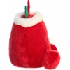Aurora® Festive Palm Pals™ Velvet Santa Bag™ Stuffed Animal – Fun Collectible Plush for Kids and Adult Collectors – Perfect for Holiday Decorations or Gifts – Red 5 Inches