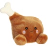 Aurora Savory Palm Pals Mila Drumstick Stuffed Animal – Fun Seasonal Plush for Kids and Adult Collectors – Perfect for Harvest Decorations or Gifts – Brown 6 Inches