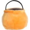 Aurora Spooky Palm Pals Bucky Candy Bucket Stuffed Animal – Fun Seasonal Plush for Kids and Adult Collectors – Perfect for Halloween Decorations and Gifts – Orange 4 Inches