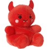 Aurora Spooky Palm Pals Damien Devil Stuffed Animal – Fun Seasonal Plush for Kids and Adult Collectors – Perfect for Halloween Decorations and Gifts – Red 4.5 Inches