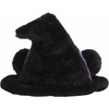 Aurora® Spooky Palm Pals™ Rowena Witch Hat™ Stuffed Animal – Fun Collectible Plush for Kids and Adult Collectors – Perfect for Halloween Decorations and Gifts – Black 4 Inches