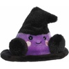 Aurora® Spooky Palm Pals™ Rowena Witch Hat™ Stuffed Animal – Fun Collectible Plush for Kids and Adult Collectors – Perfect for Halloween Decorations and Gifts – Black 4 Inches